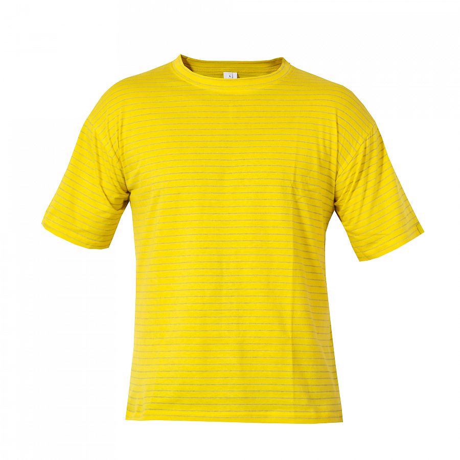 Tričko PXT Antistatic wear žluté kr.rukáv "U" 160 g/m2